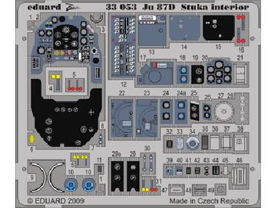 Ju 87D Stuka interior S. A. 1/32 - Hasegawa - image 1