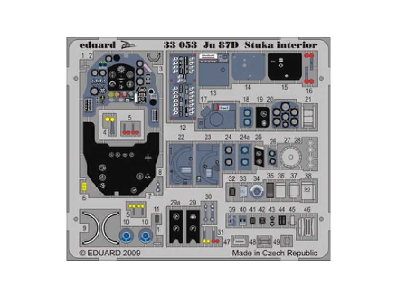 Ju 87D Stuka interior S. A. 1/32 - Hasegawa - image 1