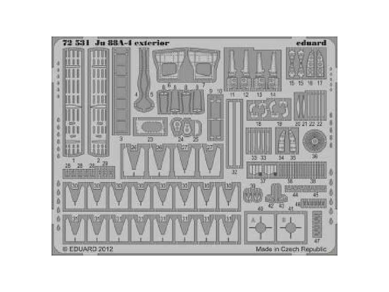 Ju 88A-4 exterior 1/72 - Revell - image 1