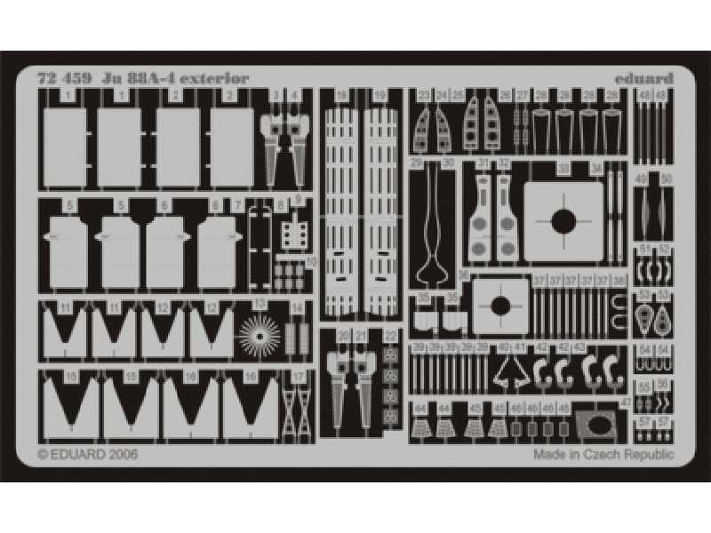 Ju 88A-4 exterior 1/72 - Hasegawa - image 1