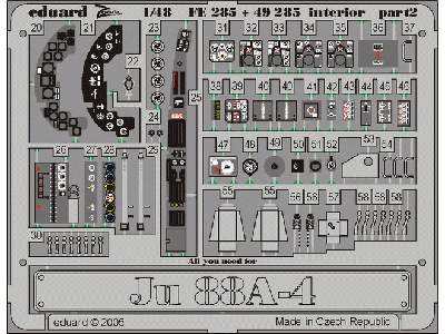 Ju 88A-4 interior 1/48 - Dragon - image 3