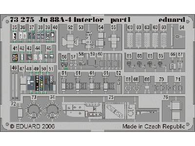 Ju 88A-4 interior 1/72 - Hasegawa - image 3