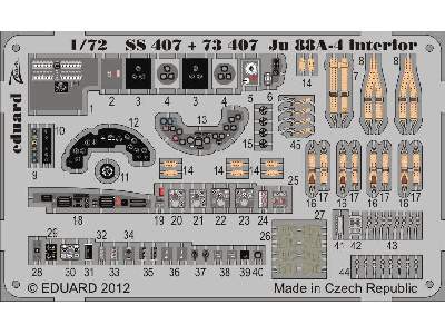 Ju 88A-4 interior S. A. 1/72 - Revell - image 2