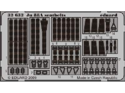 Ju 88A seatbelts 1/32 - Revell - image 1