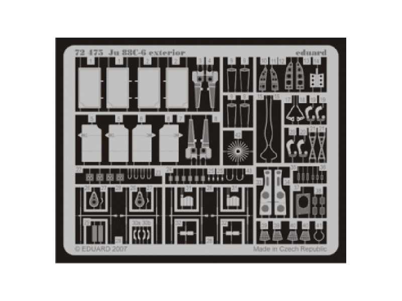 Ju 88C-6 exterior 1/72 - Hasegawa - image 1