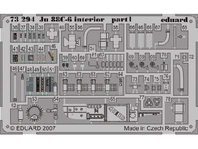 Ju 88C-6 interior S. A. 1/72 - Hasegawa - image 3