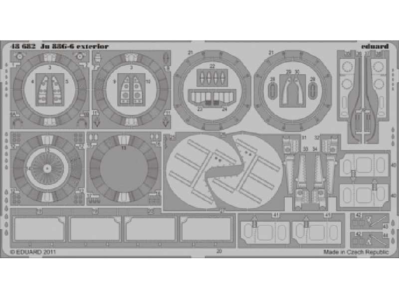 Ju 88G-6 exterior 1/48 - Dragon - image 1