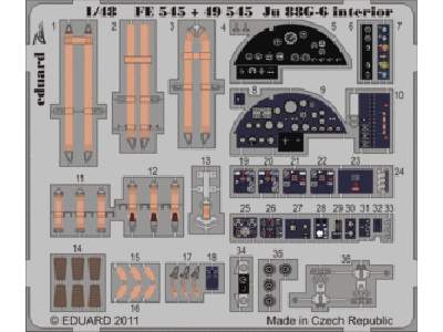 Ju 88G-6 interior S. A. 1/48 - Dragon - image 1