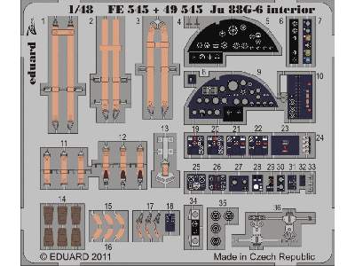 Ju 88G-6 interior S. A. 1/48 - Dragon - image 2