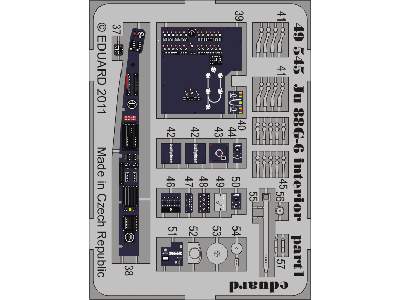 Ju 88G-6 interior S. A. 1/48 - Dragon - image 3