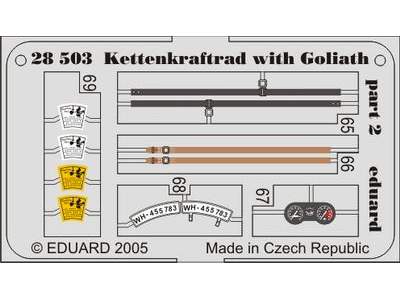 Kettenkraftrad with Goliath 1/48 - Tamiya - image 3