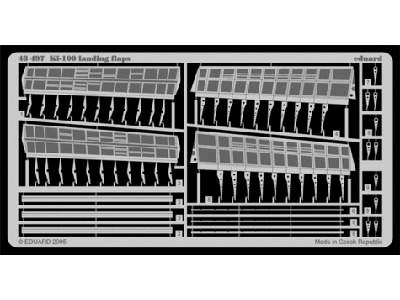 Ki-100 landing flaps 1/48 - Hasegawa - image 1