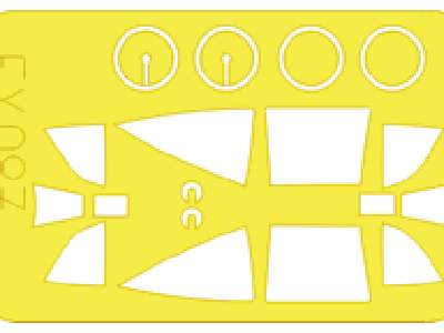  Ki-44 Tojo 1/48 - Hasegawa - masks - image 1