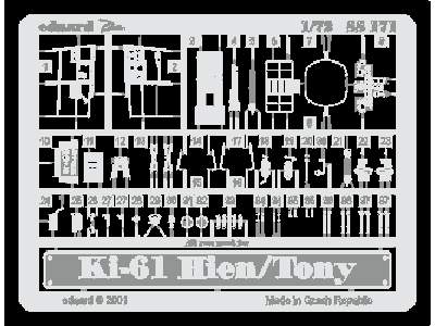 Ki-61 Hien/ Tony 1/72 - Hasegawa - image 1