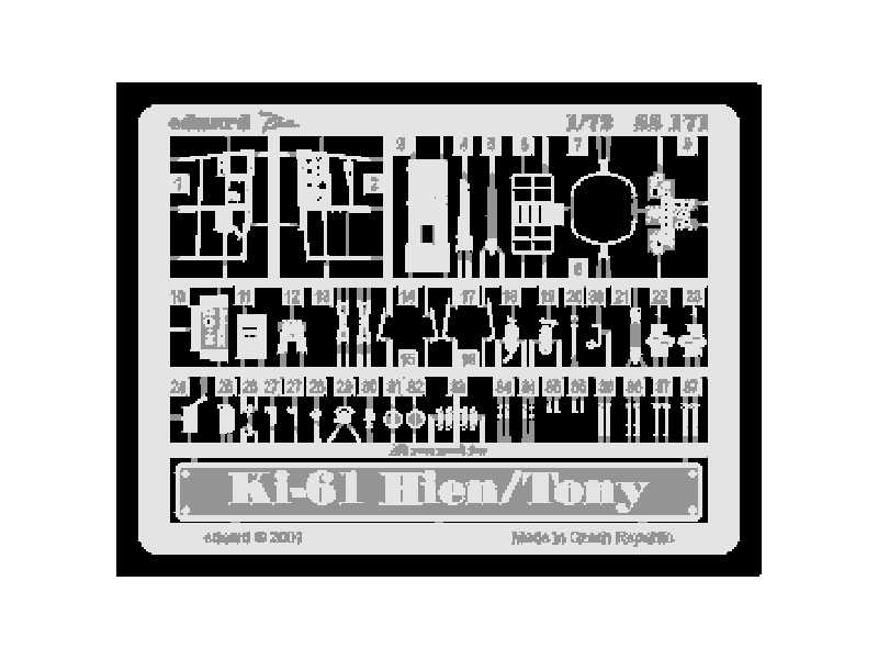 Ki-61 Hien/ Tony 1/72 - Hasegawa - image 1