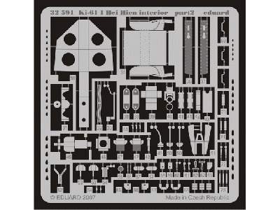 Ki-61 I Hei Hien interior S. A. 1/32 - Hasegawa - image 3