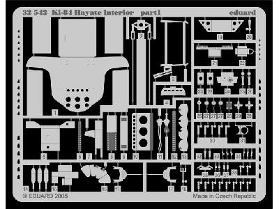 Ki-84 Hayate interior 1/32 - Hasegawa - image 3