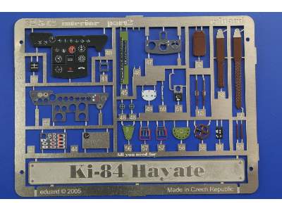 Ki-84 Hayate interior 1/32 - Hasegawa - image 4