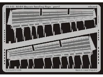 Ki-84 Hayate landing flaps 1/32 - Hasegawa - image 2