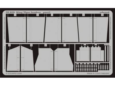 King Tiger fenders 1/48 - Tamiya - image 1