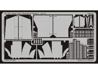 King Tiger Henschel fenders 1/35 - Dragon - image 2