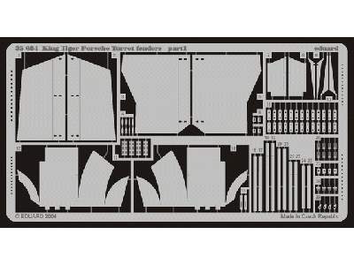 King Tiger Porsche fenders 1/35 - Dragon - image 2