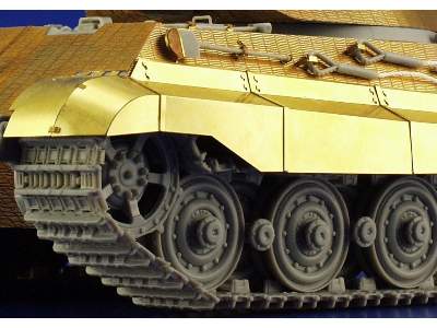 King Tiger Porsche fenders 1/35 - Dragon - image 7