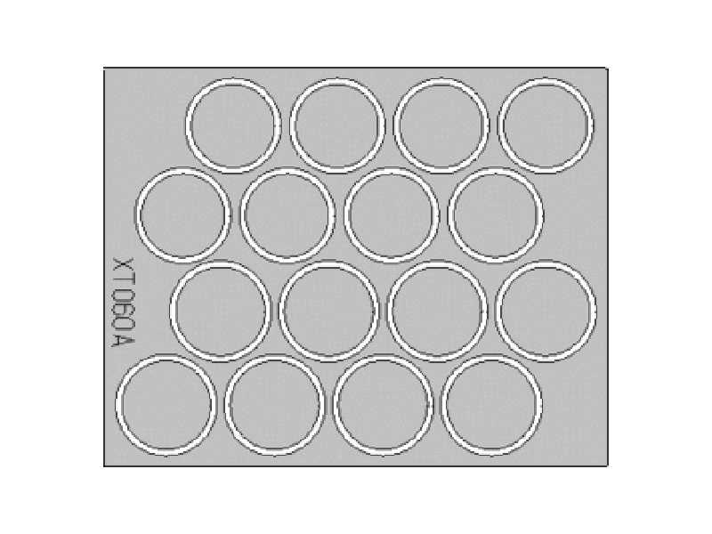  King Tiger wheel mask 1/35 - Tamiya - masks - image 1