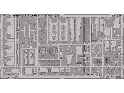 Kittyhawk Mk. I/Mk. III exterior 1/32 - Hasegawa - image 2