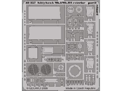 Kittyhawk Mk. I/Mk. III exterior 1/32 - Hasegawa - image 3