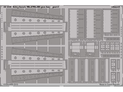 Kittyhawk Mk. I/Mk. III gun bay 1/32 - Hasegawa - image 1