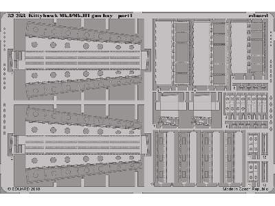Kittyhawk Mk. I/Mk. III gun bay 1/32 - Hasegawa - image 2