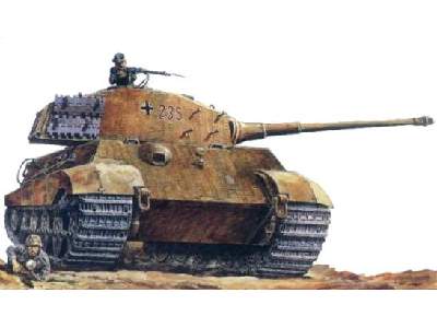 Tiger II with Henschell turret - image 1