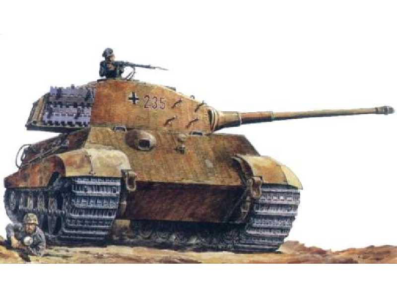 Tiger II with Henschell turret - image 1