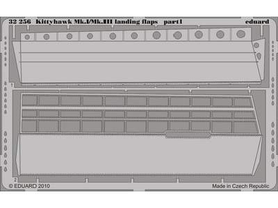 Kittyhawk Mk. I/Mk. III landing flaps 1/32 - Hasegawa - image 1