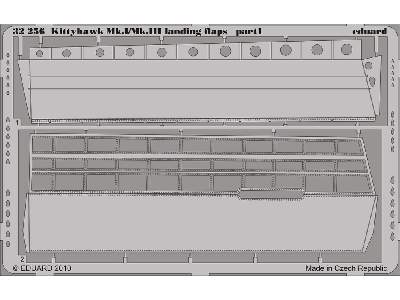 Kittyhawk Mk. I/Mk. III landing flaps 1/32 - Hasegawa - image 2
