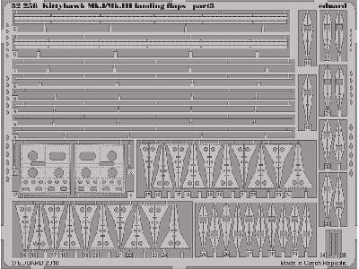 Kittyhawk Mk. I/Mk. III landing flaps 1/32 - Hasegawa - image 4