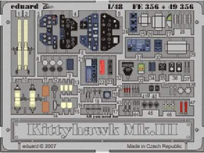 Kittyhawk Mk. III 1/48 - Hasegawa - - image 1