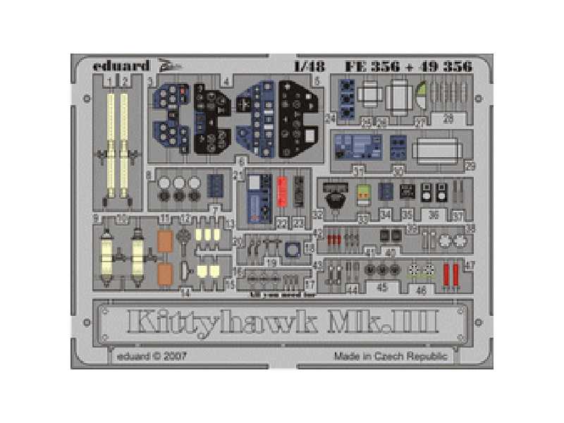 Kittyhawk Mk. III 1/48 - Hasegawa - - image 1