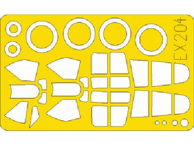  Kittyhawk Mk. III 1/48 - Hasegawa - masks - image 1