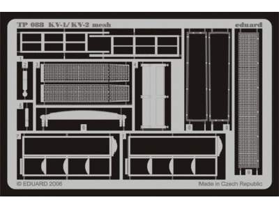 KV-1/ KV-2 mesh early 1/35 - Trumpeter - image 1