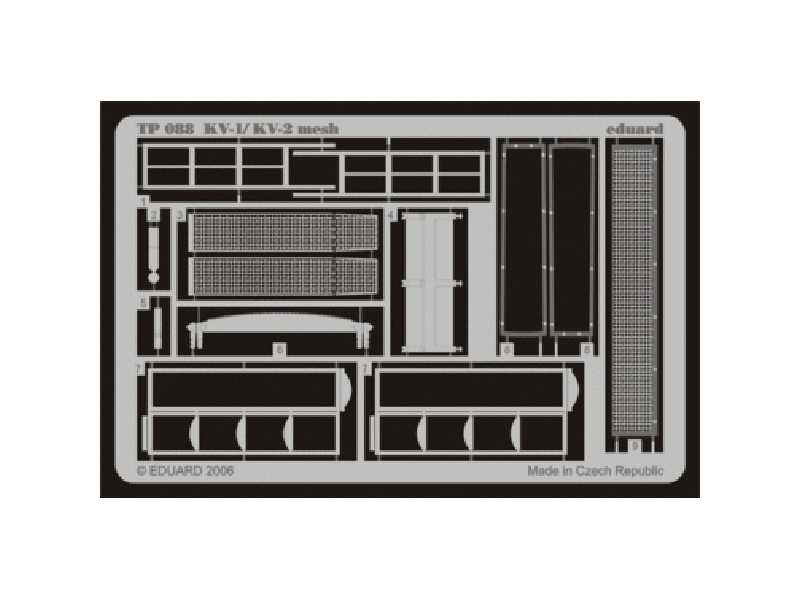 KV-1/ KV-2 mesh early 1/35 - Trumpeter - image 1