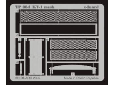 KV-1 mesh 1/35 - Trumpeter - image 1