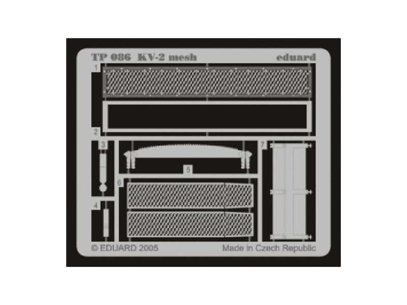 KV-2 mesh 1/35 - Trumpeter - image 1