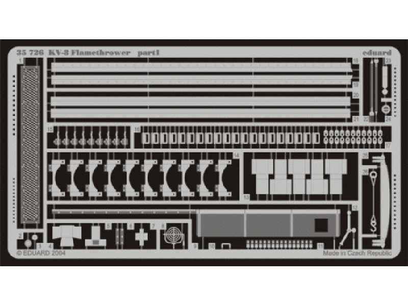 KV-8 Flamethrower 1/35 - Eastern Express - image 1 KV-8 Flamethrower 1/35 - Eastern Express - image 1