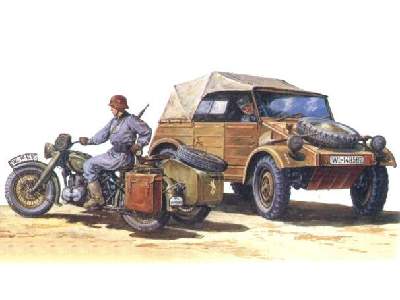 Kubelwagen with Sidecar - image 1