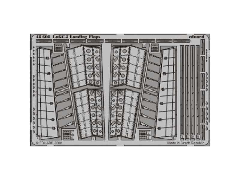 LaGG-3 Landing Flaps 1/48 - Icm - image 1