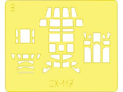  Lancaster B Mk. I/Mk. III 1/72 - Hasegawa - masks - image 3