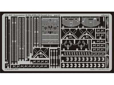 Lancaster B Mk. I/Mk. III bomb bay 1/72 - Hasegawa - image 3