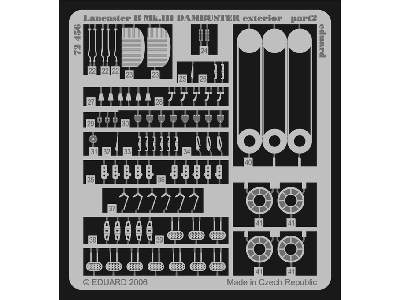 Lancaster B Mk. III Dambuster exterior 1/72 - Hasegawa - image 3